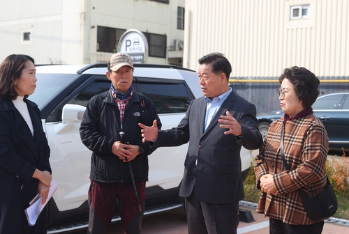 박승원 광명시장 30일 소하2동 뉴빌리지 사업 현장 방문