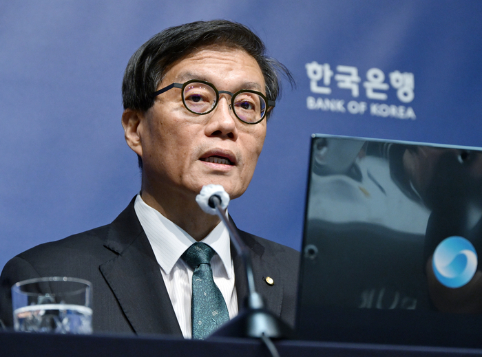 기자간담회 갖는 이창용 한은 총재