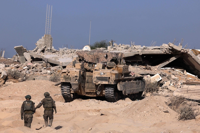 TOPSHOT-ISRAEL-PALESTINIAN-CONFLICT