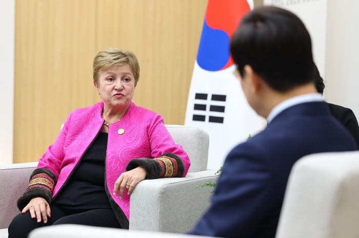 이재명 대통령 만난 IMF총재