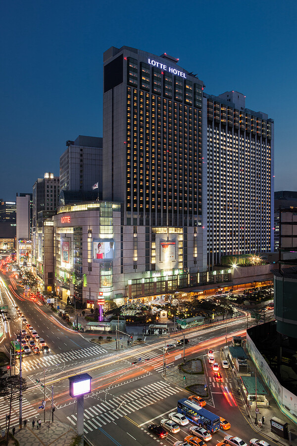 롯데면세점 명동본점 전경. 사진=롯데면세점