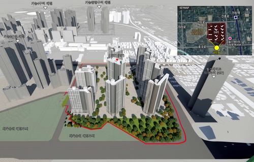 의정부시 '우리동네 정책 로드맵- 의정부2동' 의정부9구역 조감도