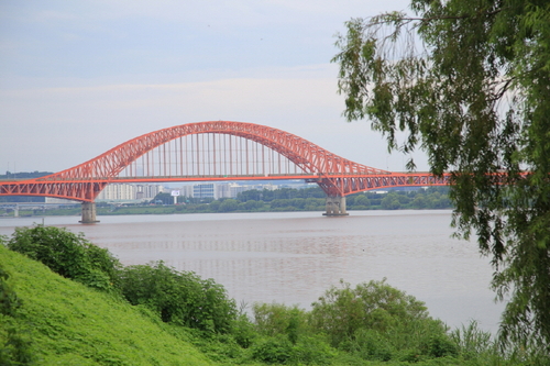 고양특례시 행주산성 역사문화공원에서 바라본 한강