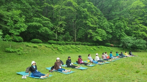 안양시 산림체험 프로그램- 산림치유