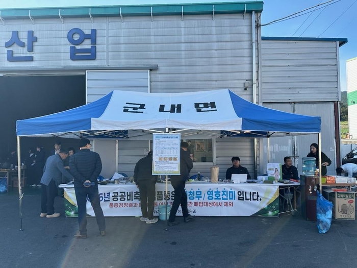 진도군, 2025년산 공공비축미 전남 첫 매입 시작