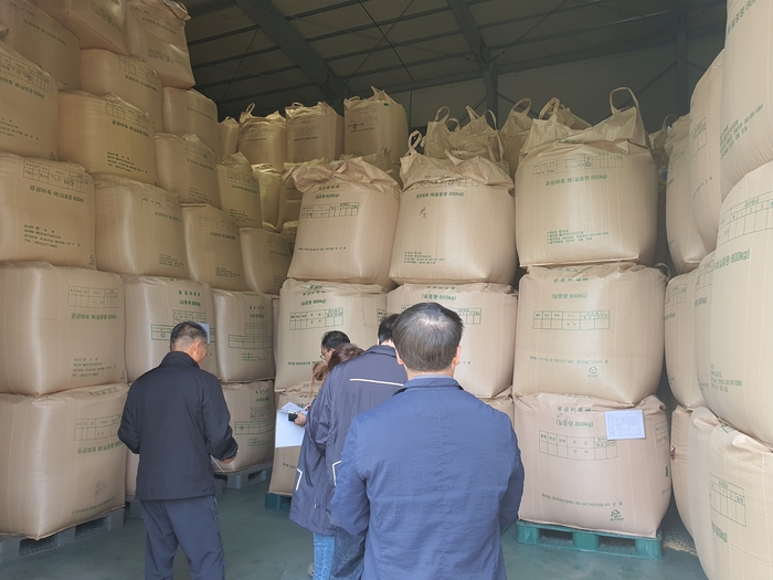 전남도, 정부관리양곡 재고현황 집중 점검
