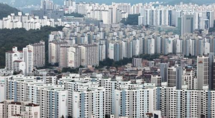 서울의 한 아파트 단지 전경