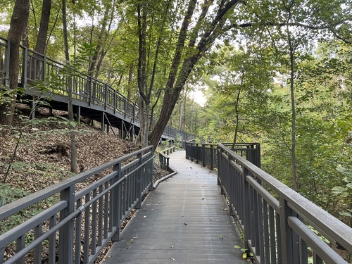 의정부 추동숲정원 무장애 데크길