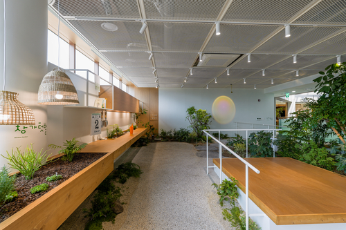 광명시 인생정원 '소하담숲' 내부