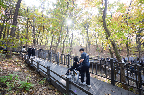 양주시 토리근린공원 무장애나눔길