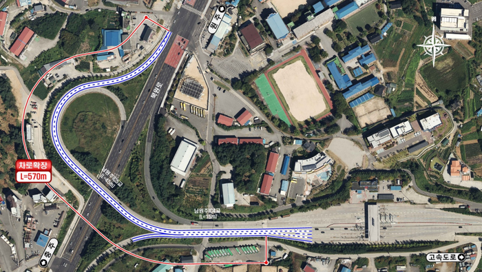남원주 나들목(IC) 진입부 차로 확장