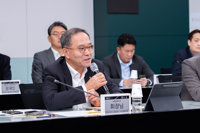 이찬우 농협금융 회장.