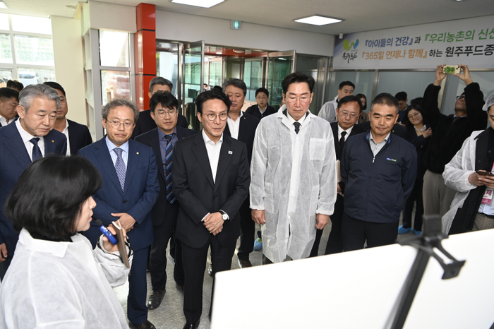 김민석 국무총리 원주 방문