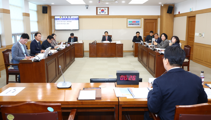 강원도의회 사회문화위원회 행정사무감사