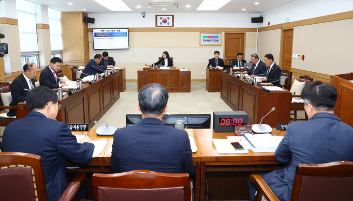 농수위 행정감사