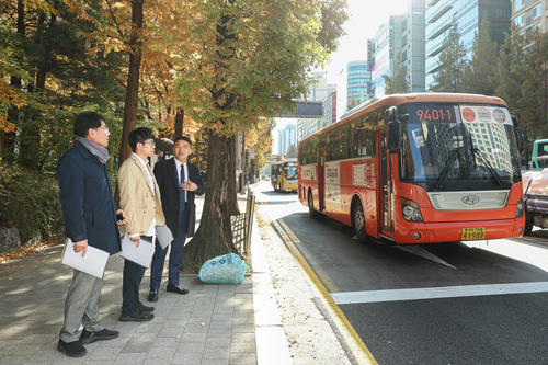 의왕시의회 '의왕시에서 광명역과 분당-판교로 가는 광역버스 노선 신설 추진 방안을 연구하는 의원 모임' 11일 성남시 일원 현장조사 진행