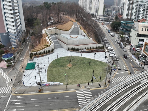 의정부시 우리동네 정책로드맵- 호원2 직동근린공원 진입 광장