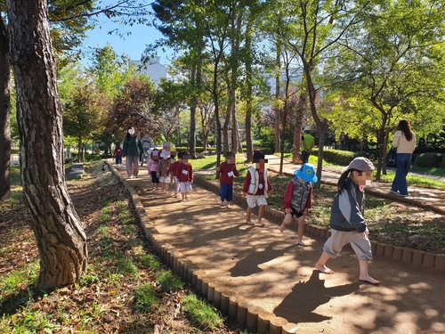 김포시 마송금쌀공원 맨발걷기길