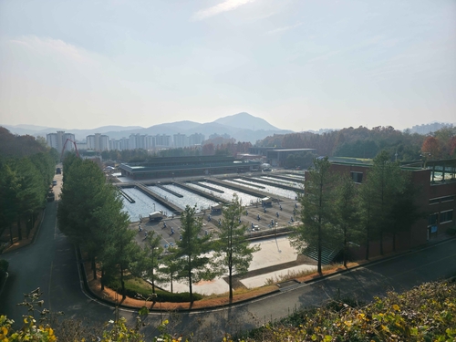 안양시 청계통합정수장 전경