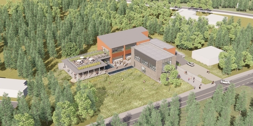 남양주시 조안면 공공도서관 조감도(안)