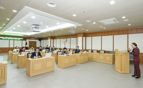 의정부시의회 13일 '4대 폭력 예방교육' 실시