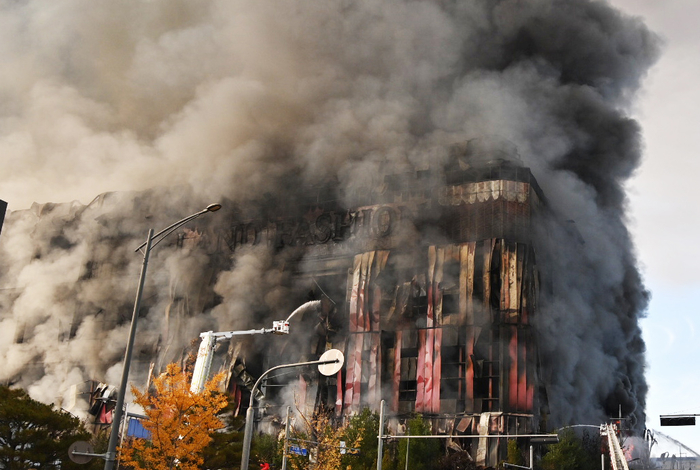 천안 이랜드패션 물류센터 화재
