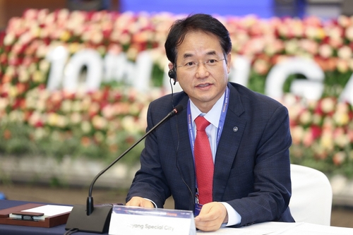 이동환 고양특례시장(UCLG ASPAC이사회 현장)