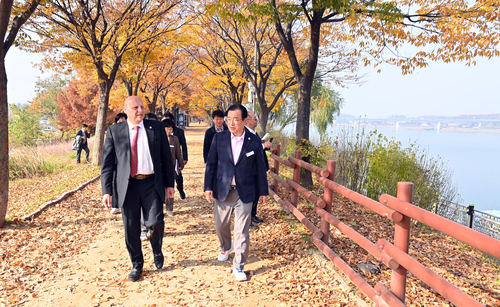 미국 캘리포니아주 글렌데일시 대표단 13일 하남시 첫 방문