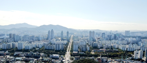 안양 평촌신도시 전경