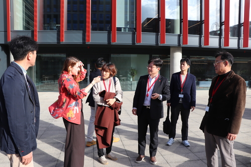 김포시 대표단 런던 영국문화원 본부 빙문