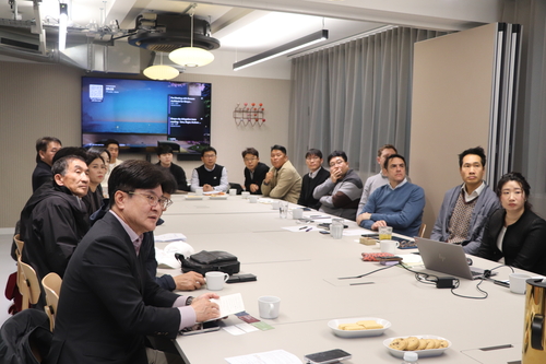김포시 대표단 호킨스 브라운 건축사무소 방문