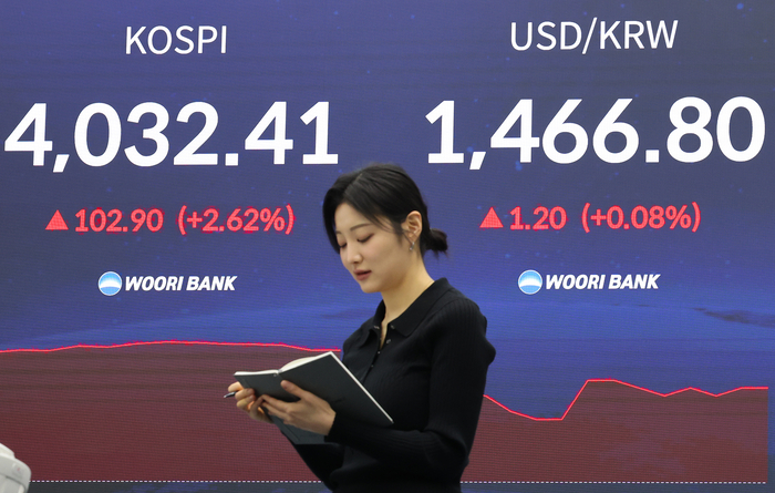 코스피, 4,000선 탈환하며 상승 출발