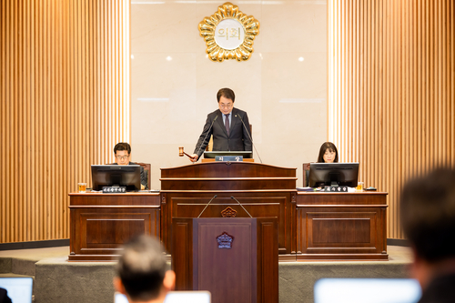 조성대 남양주시의회 의장 20일 제316회 제2차 정례회 선포