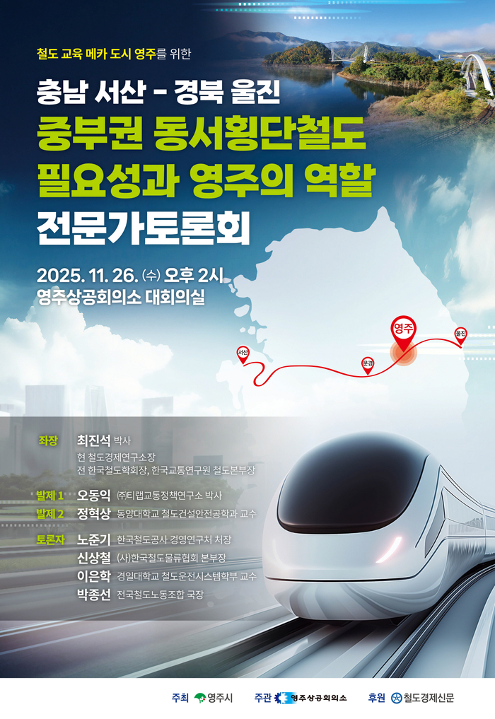 영주시, 동서횡단철도 전략 논의 본격화