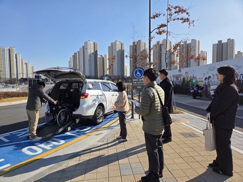 파주시 GTX-A 운정중앙역 '교통약자 전용 승강장' 설치