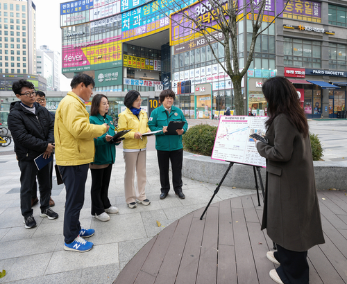 하남시의회 자치행정위원회 2025년 행정사무감사를 앞두고 미사 문화거리 방문