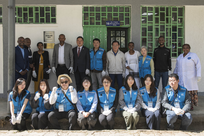 에티오피아 아디스아바바에 '춘천도서관 1호관' 개관
