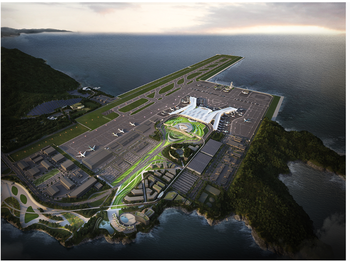 가덕도신공항 이미지. 사진=가덕도신공항건설공단 홈페이지 캡처