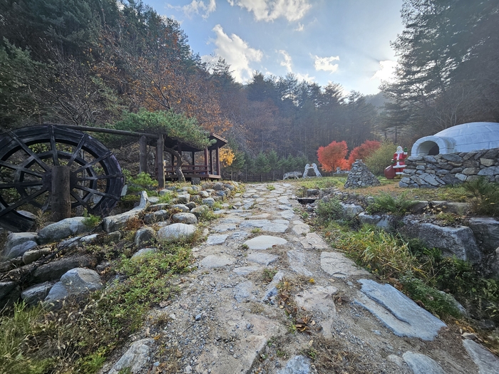 백두대간 능선을 한눈에, 승부리 투구봉