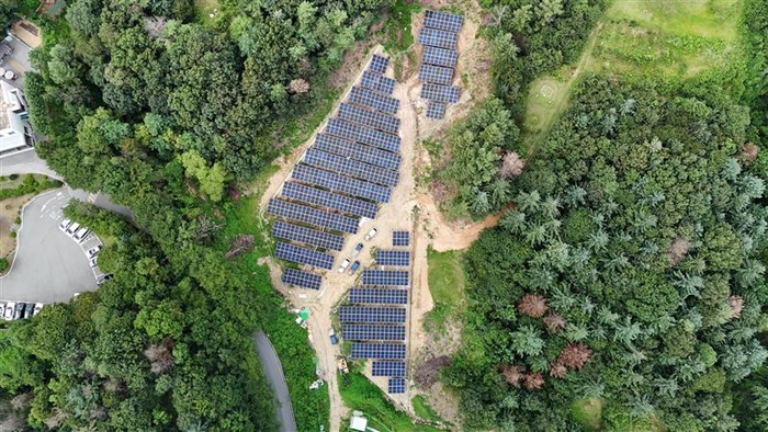 SK이터닉스 '솔라파크 춘천 군자1호' 태양광 발전소