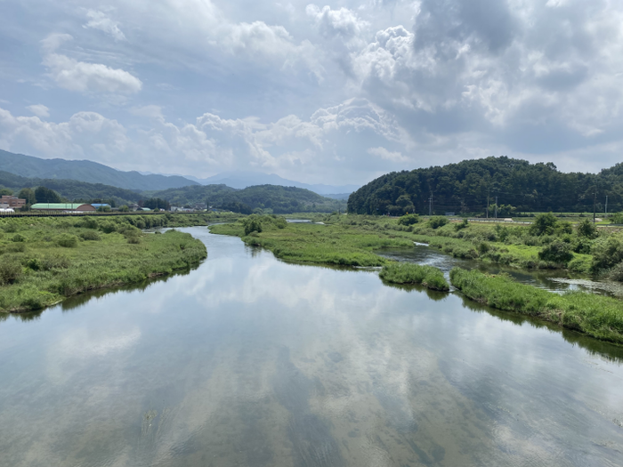 상수원 보호구역 전경