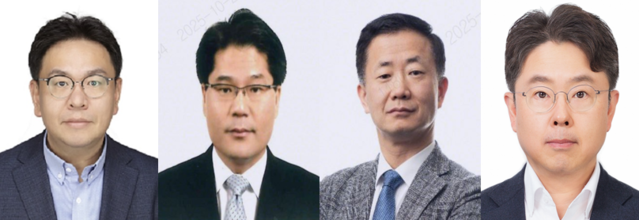 (왼쪽부터)권종우, 김선문, 원동주, 한호규 삼성화재 부사장.