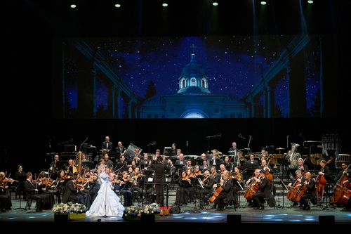 2025년 4월 고양특례시 아람음악당에서 열린 소프라노 조수미-카타르필하모닉 오케스트라 초청 공연