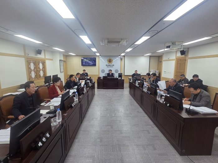 건설소방위원회, 공항·건설·소방 분야 예산 22억 2740만 원 조정