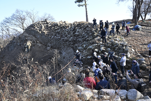 양주시-(재)기호문화유산연구원 28일 양주대모산성 15차 발굴조사 현장 공개회 진행
