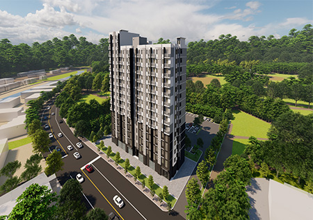 대관령면 강원형 공공주택 조감도