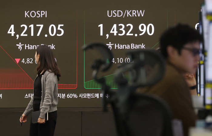 오늘 아침 증시