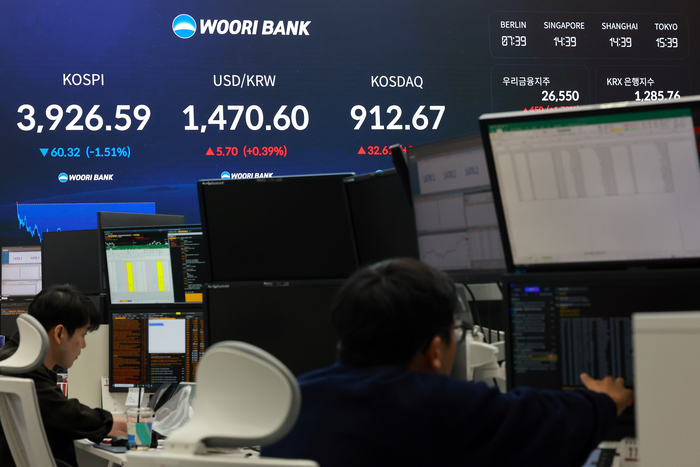 코스피 3,920대 후퇴, 코스닥은 900선 회복