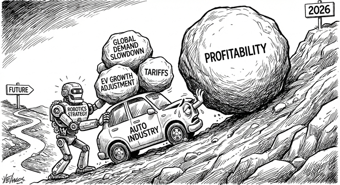 ➂자동차- “관세는 상수, 성장은 변수”…수익성 승부수는 ‘로봇’