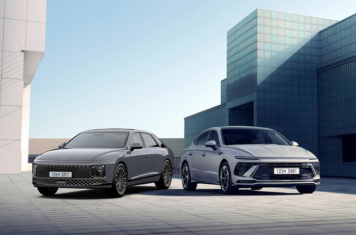 현대차 그랜저 차량 이미지.